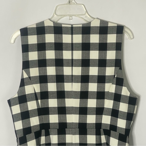 🎊Host Pick 9/27!🎊 1901 Checkered Pinafore plaid dress women’s Size 14 preppy - Picture 11 of 13